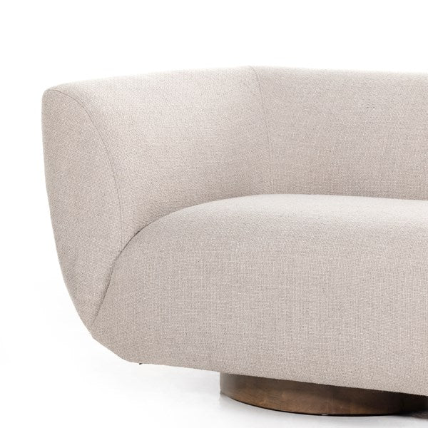 Sabine Sofa 87" Gibson Taupe - Be Bold Furniture