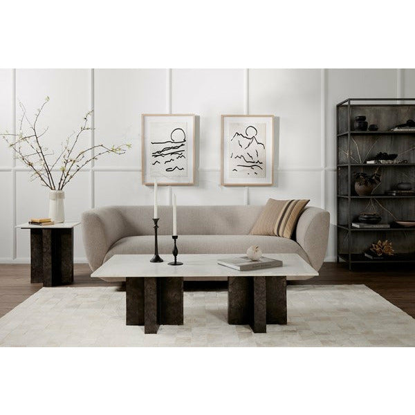 Sabine Sofa 87" Gibson Taupe - Be Bold Furniture