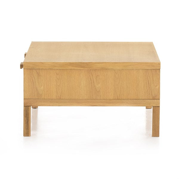 Allegra Coffee Table-Honey Oak Veneer - Be Bold Furniture
