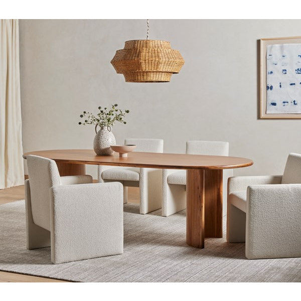 Kima Dining Chair Fayette Cloud - Be Bold Furniture
