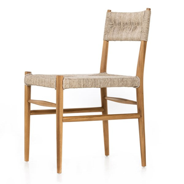 Lomas Outdoor Dining Chair Vintage White - Be Bold Furniture