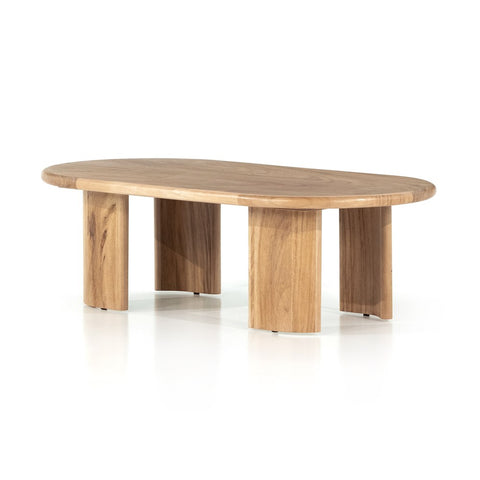 Lunas Coffee Table Gold Guanacaste - Be Bold Furniture