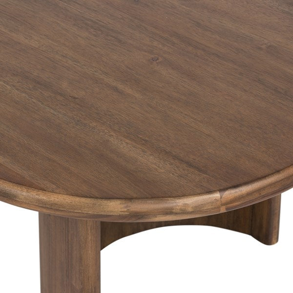 Paden Coffee Table Seasoned Brown Acacia - Be Bold Furniture
