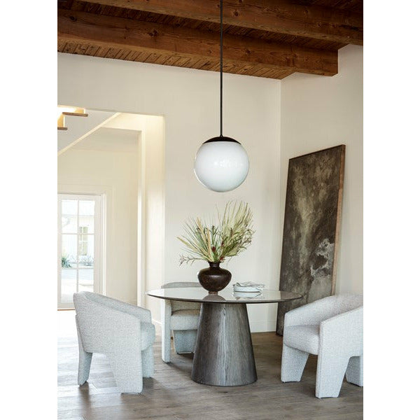 Skye Round Dining Table White Marble - Be Bold Furniture