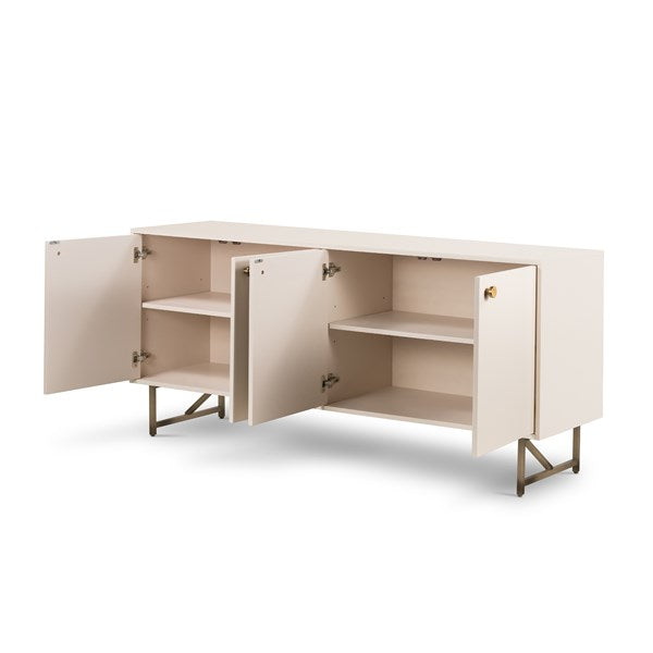 Van Sideboard-Matte Alabaster - Be Bold Furniture