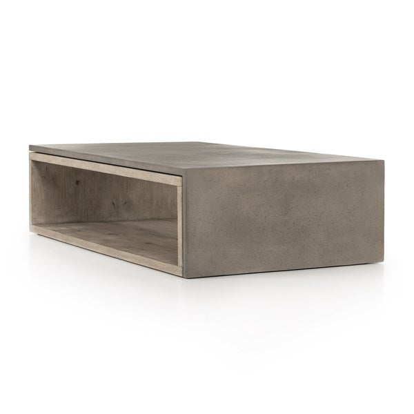 Faro Coffee Table-Dark Grey Concrete - Be Bold Furniture