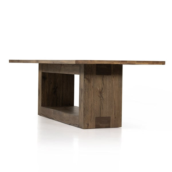 Perrin Dining Table 93-Rustic Fawn - Be Bold Furniture