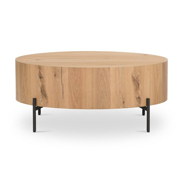Eaton Drum Coffee Table - Be Bold Furniture