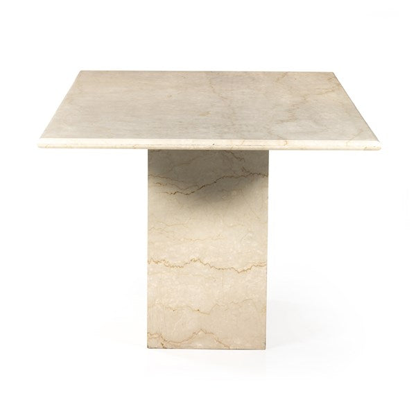 Arum Dining Table-Cream Marble - Be Bold Furniture