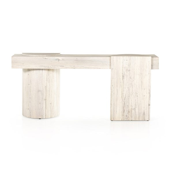 Georgie Console Table-Bleached Spalted