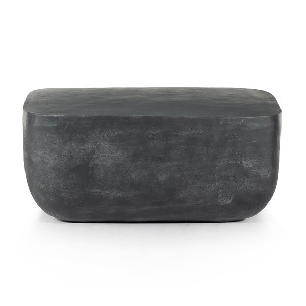 Basil Square Outdoor Coffee Table Aged Grey - Be Bold Furniture