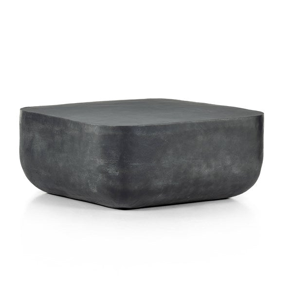 Basil Square Outdoor Coffee Table Aged Grey - Be Bold Furniture