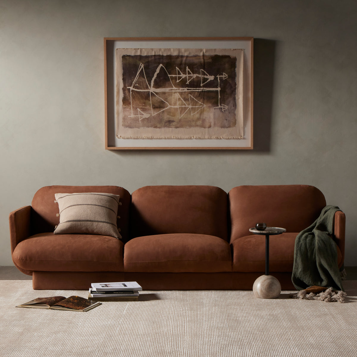 Hosman Sofa, Modena Sienna - Be Bold Furniture