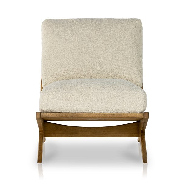 Bastian Chair Sheepskin Natural - Be Bold Furniture