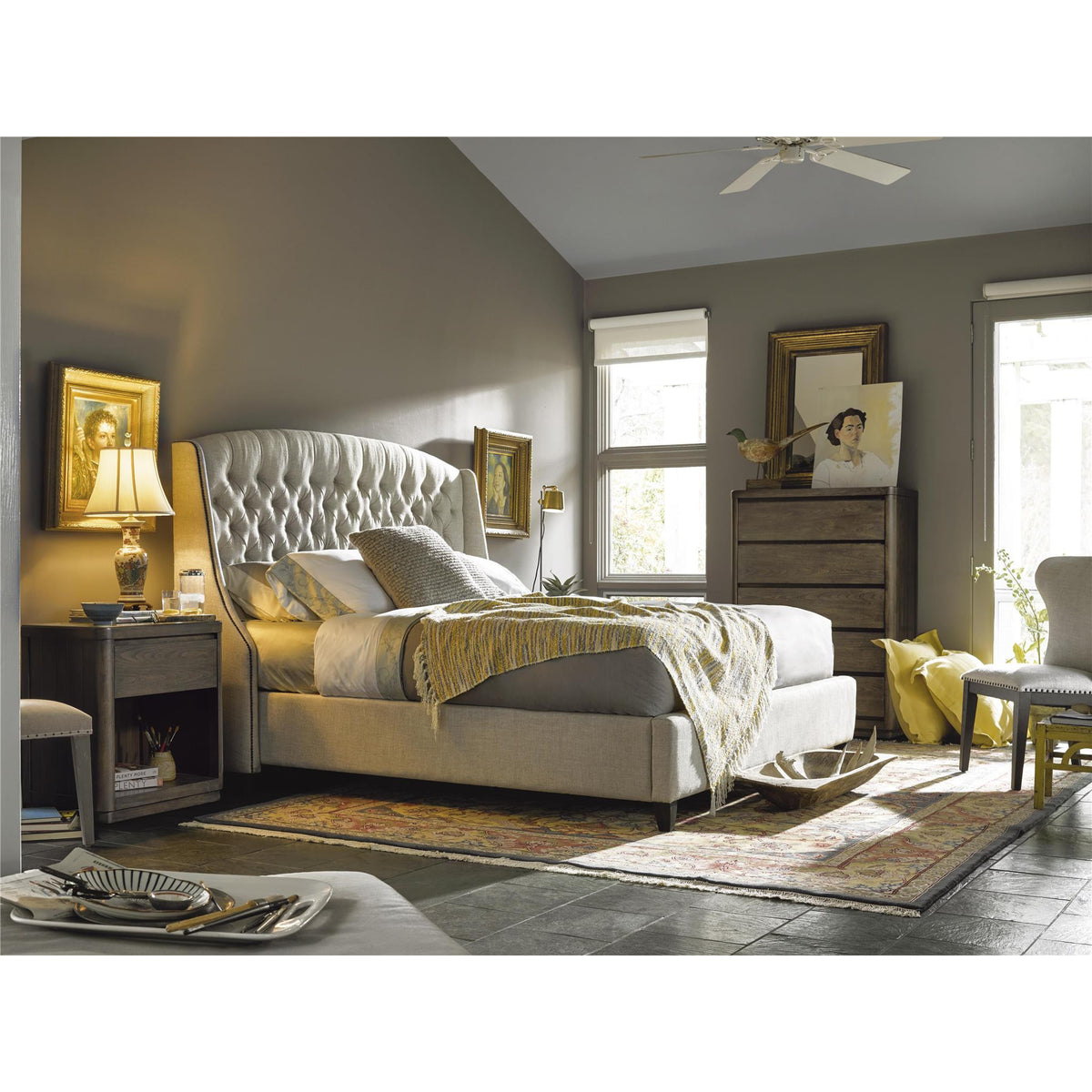 Halston Bed - Be Bold Furniture