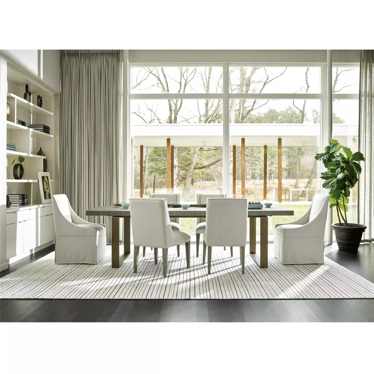Tyndall Dining Chair Flint - Be Bold Furniture
