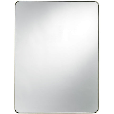 Accent Mirror - Brushed Brass - Be Bold Furniture