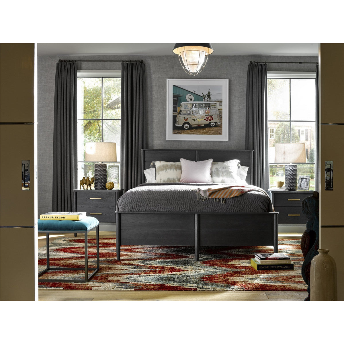 Langley Queen Bed - Be Bold Furniture