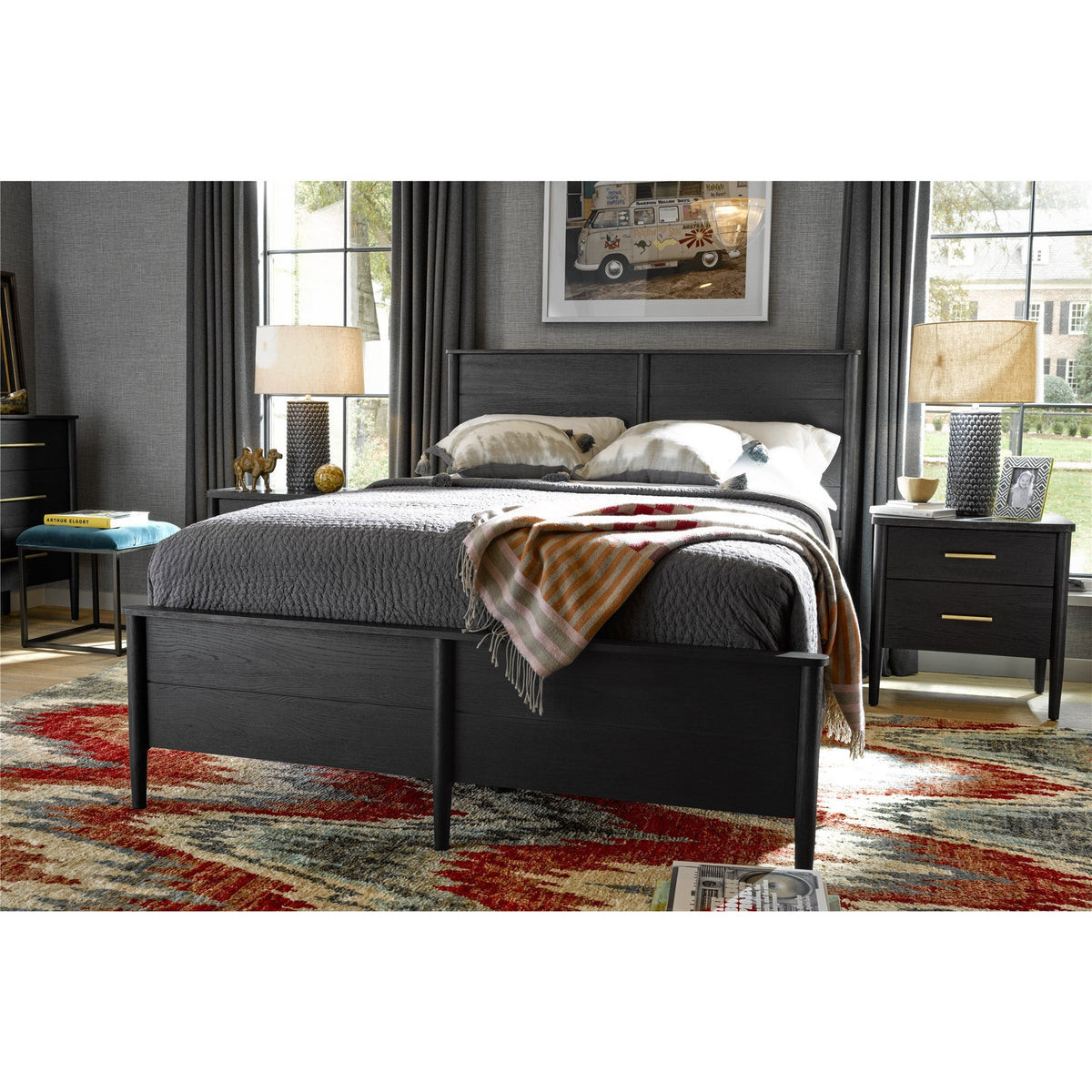 Langley Queen Bed - Be Bold Furniture