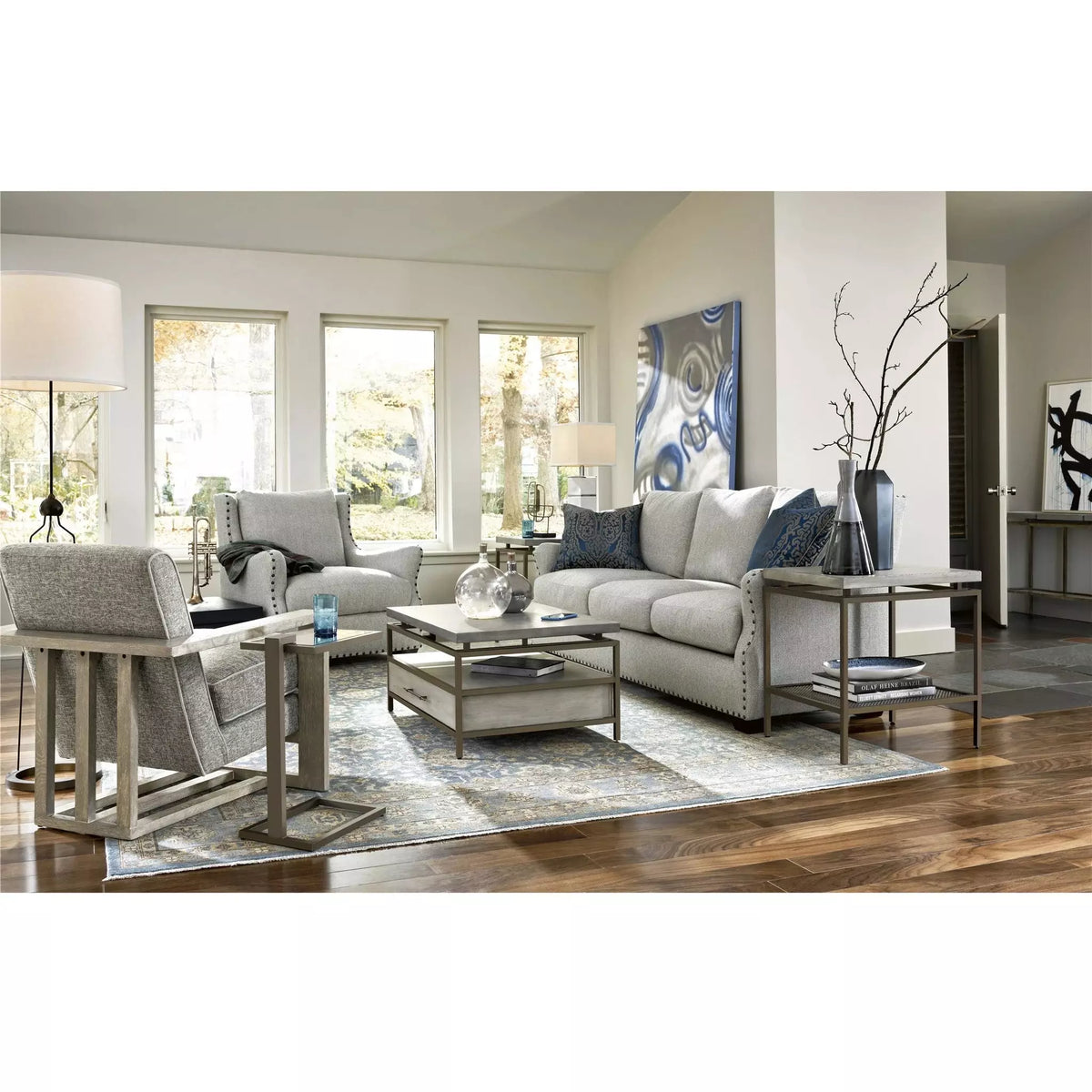 Garrison Chairside Table - Be Bold Furniture