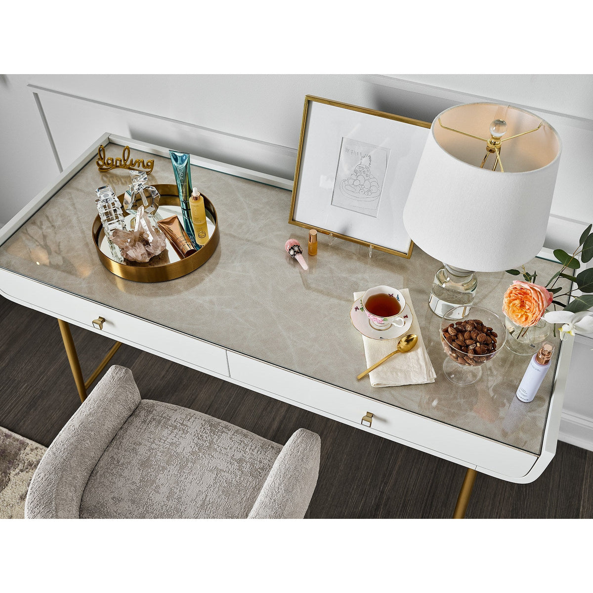 Allure Vanity Desk - Be Bold Furniture