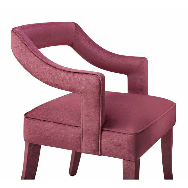 Tiffany Pink Velvet Chair - Be Bold Furniture