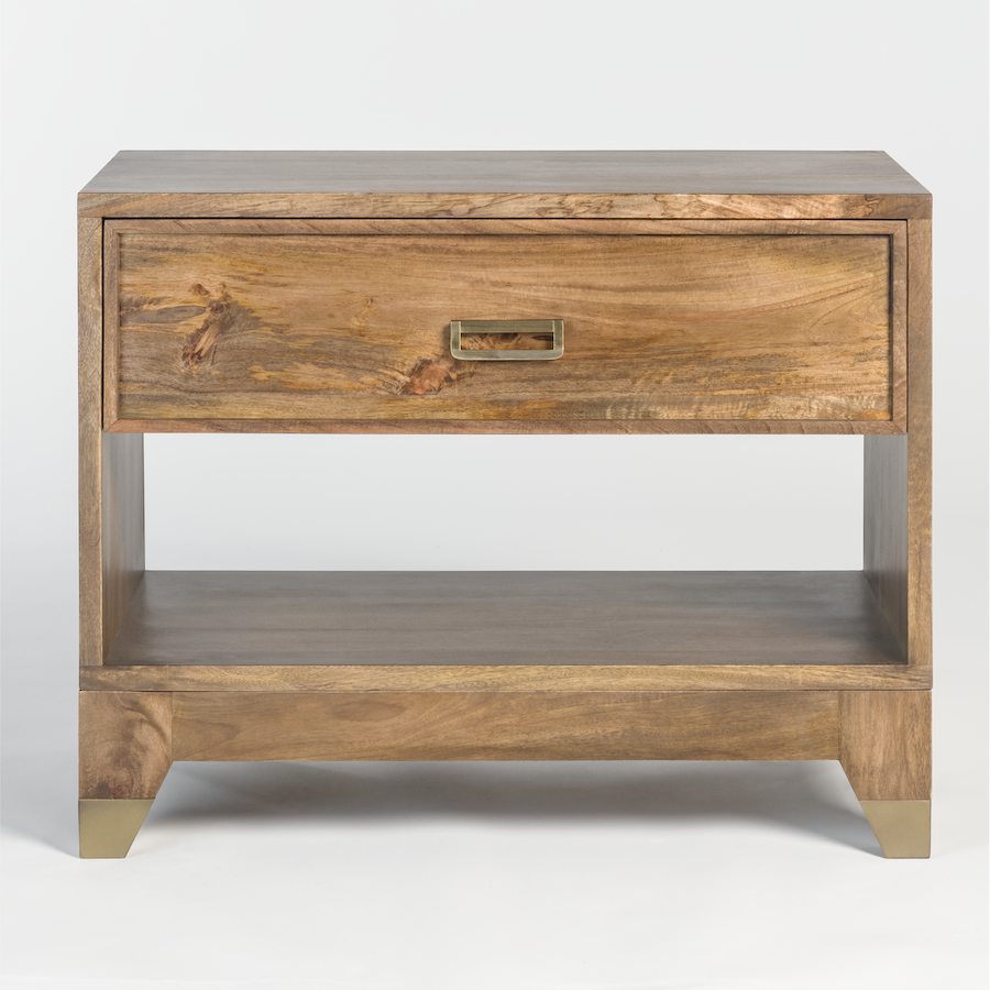 Everette One Drawer Nightstand - Be Bold Furniture