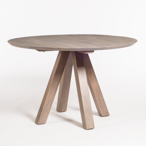 Trenton 48″ Round Dining Table Cream - Be Bold Furniture