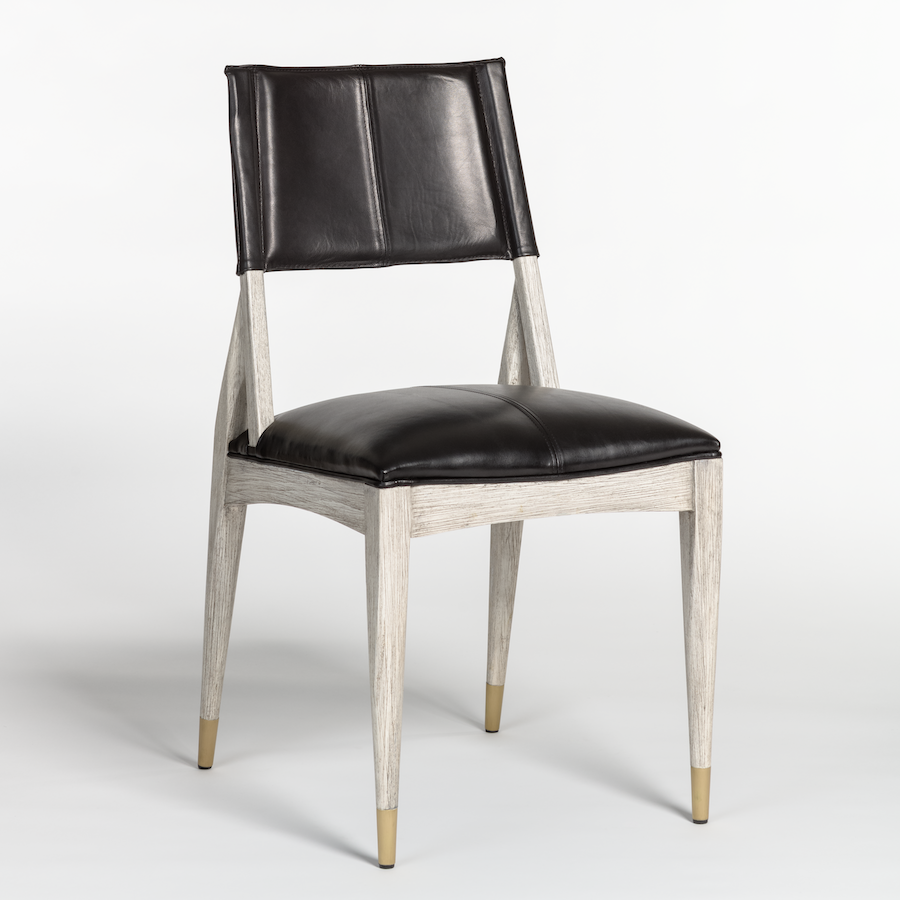 Finn Dining Chair Black Onyx - Be Bold Furniture