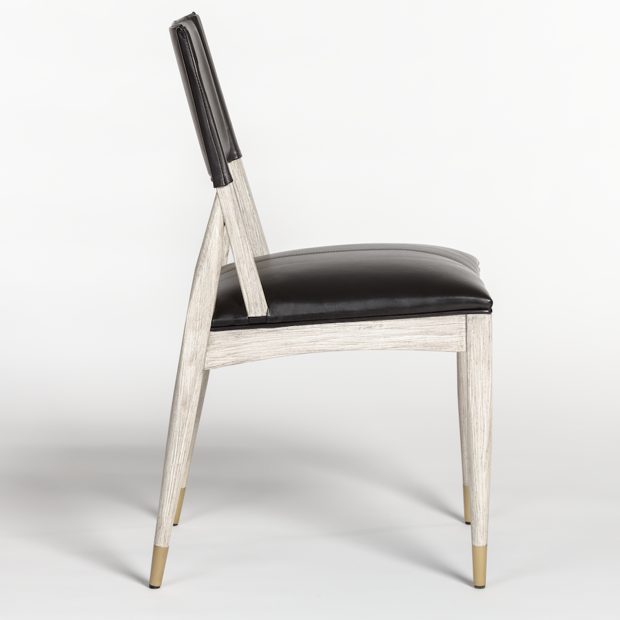 Finn Dining Chair Black Onyx - Be Bold Furniture