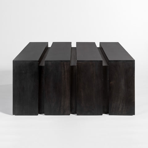 Carson Dark Ebony Coffee Table - Be Bold Furniture