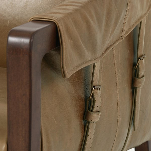 Bauer Chair Warm Taupe Dakota - Be Bold Furniture