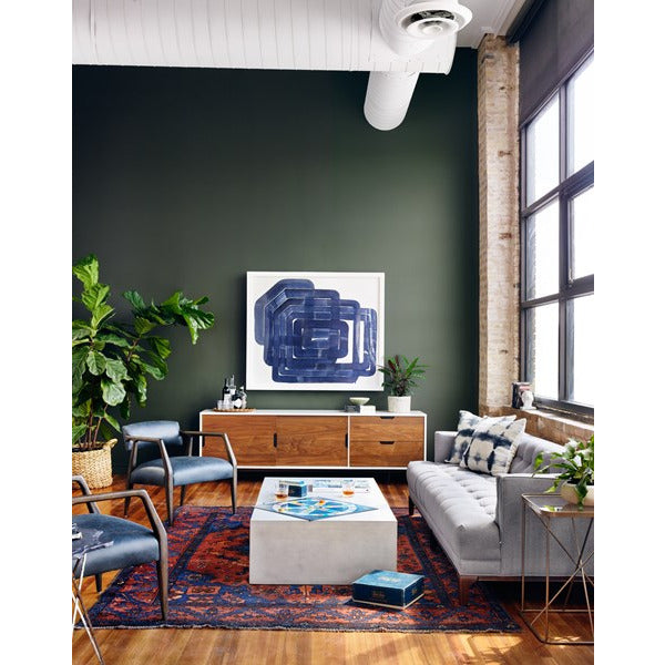 Tyler Armchair Chaps Ebony - Be Bold Furniture