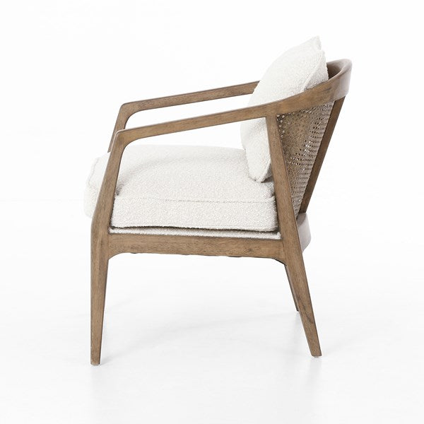 Alexandria Accent Chair Knoll Natural - Be Bold Furniture