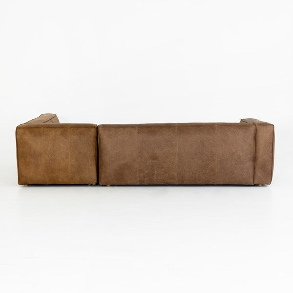 Nolita Sectional 2 Pc Left Chaise Facing Natural Washed - Be Bold Furniture