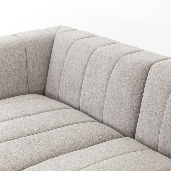 Langham Channeled 4-Pc Sectional Napa Sandstone Left Arm Facing - Be Bold Furniture