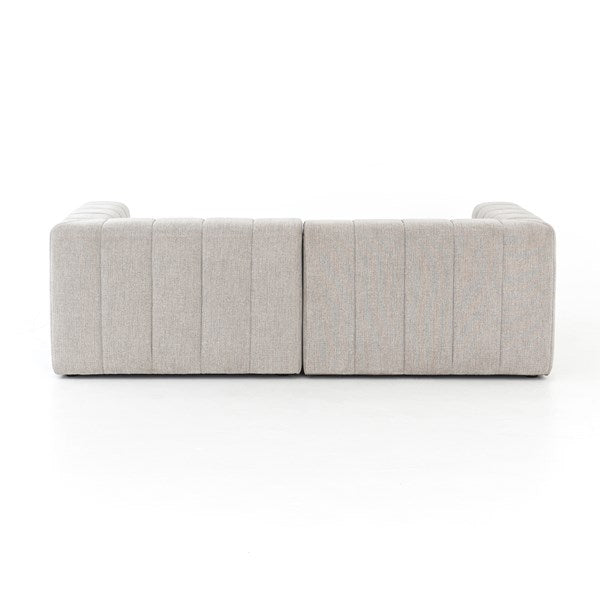 Langham Channeled 2 Pc Sectional Napa Sandstone - Be Bold Furniture