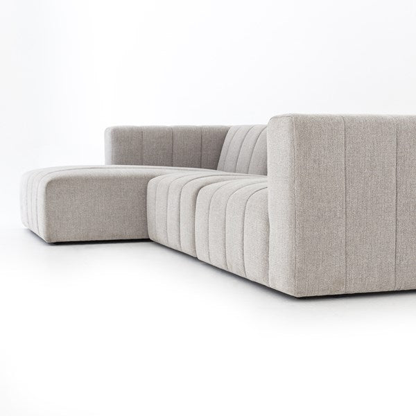 Langham Channeled 3-Pc Sectional Napa Sandstone - Be Bold Furniture