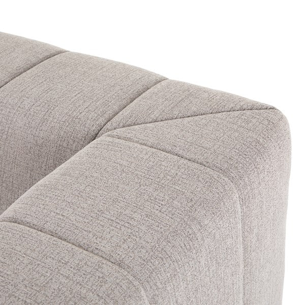 Langham Channeled 2 Pc Sectional Napa Sandstone - Be Bold Furniture