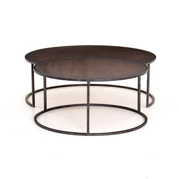 Catalina Nesting Coffee Table-Copper Cla - Be Bold Furniture