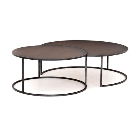 Catalina Nesting Coffee Table-Copper Cla - Be Bold Furniture