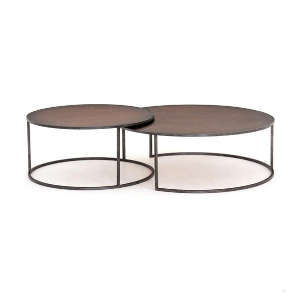 Catalina Nesting Coffee Table-Copper Cla - Be Bold Furniture