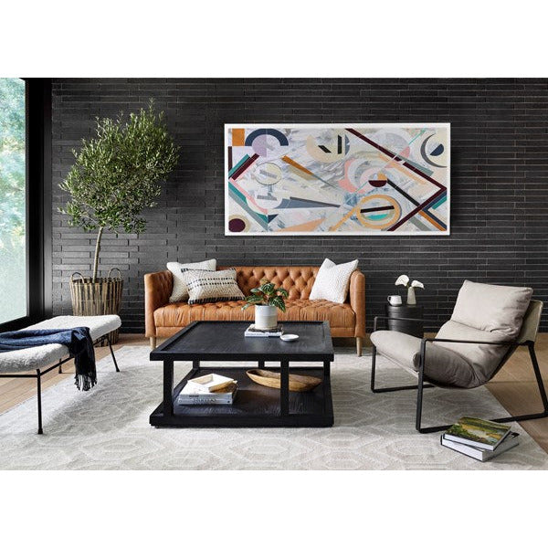 Charley Coffee Table-Drifted Black - Be Bold Furniture