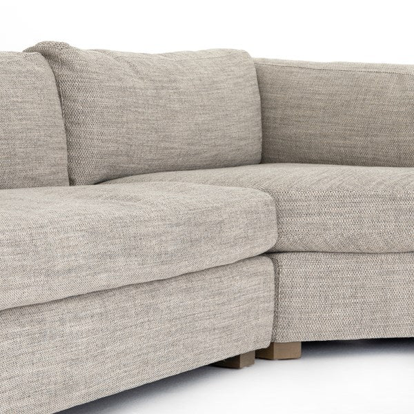 Boone 3-Pc Sectional Large Thames Coal - Be Bold Furniture