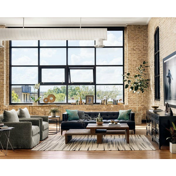 Dylan Sofa Rider Black - Be Bold Furniture