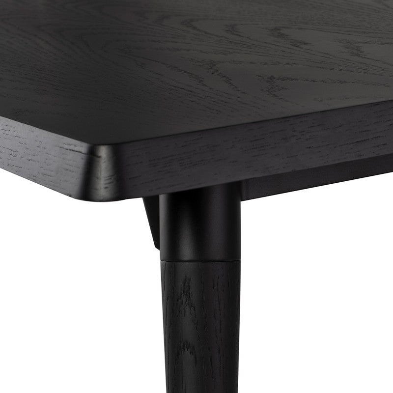 Scholar Coffee Table Black Oak 47.3″ - Be Bold Furniture
