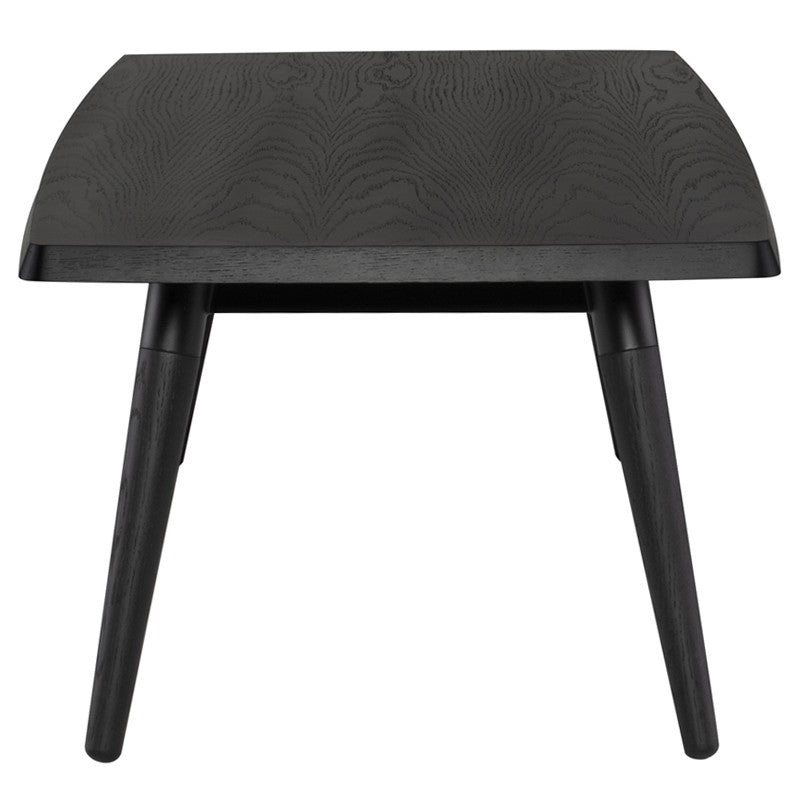 Scholar Coffee Table Black Oak 47.3″ - Be Bold Furniture