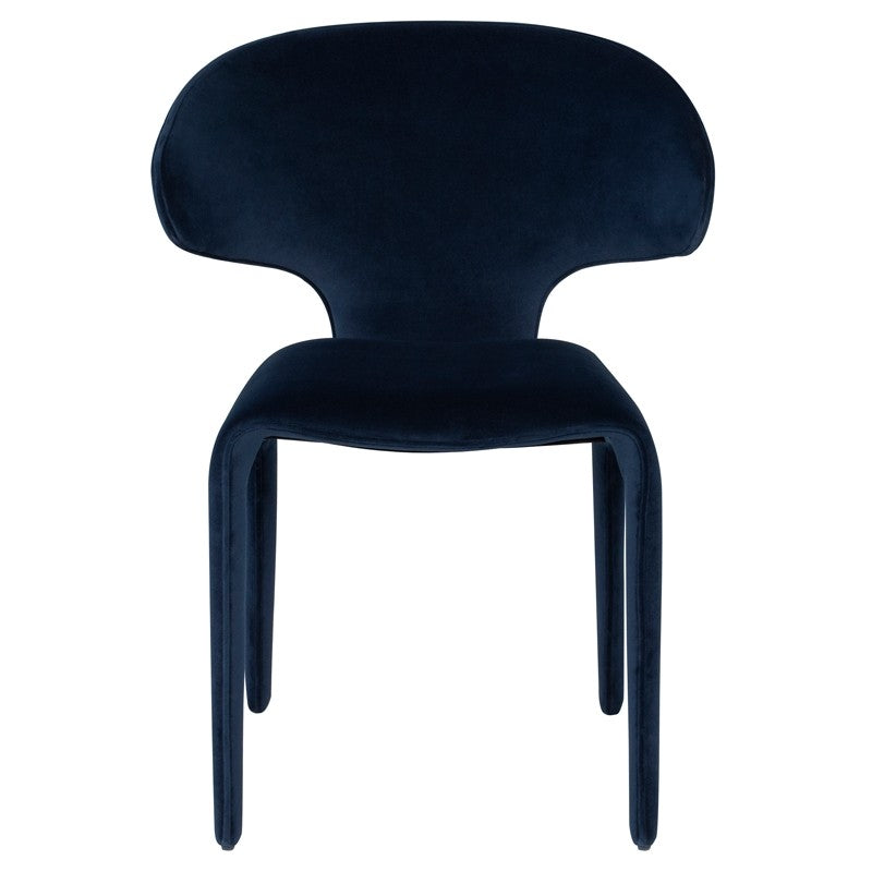 Bandi Dining Chair Dusk Velour 22.8″ - Be Bold Furniture