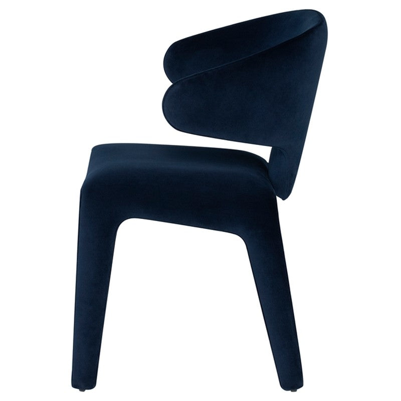 Bandi Dining Chair Dusk Velour 22.8″ - Be Bold Furniture