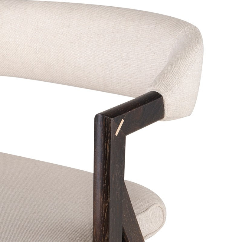 Anita Counter Stool Desert Leather/Seared Oak 21.8″ - Be Bold Furniture